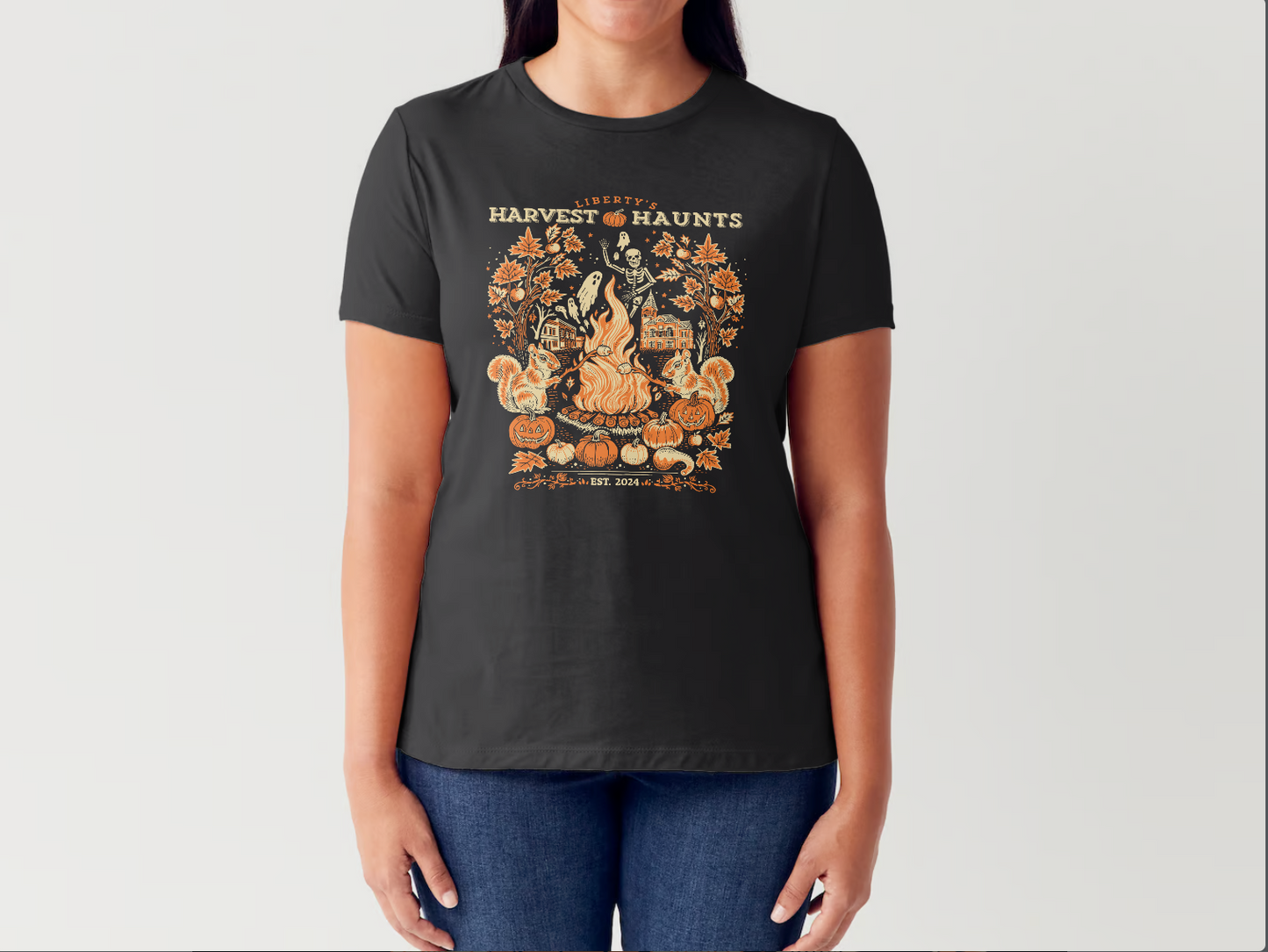 Liberty's Harvest & Haunts Tee