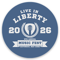 2026 Live in Liberty Music Festival Sticker